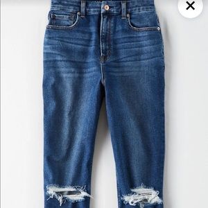 American eagle curvy mom jean